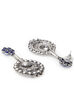Blue Metal Brass Earring image number 2
