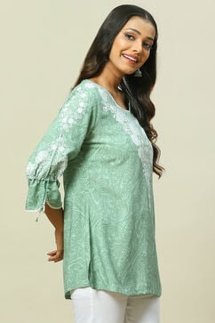 Green LIVA Straight Top image number 3