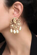 Gold Metal Brass Earring image number 0
