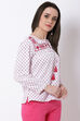 Blue Cotton Indie Top image number 3