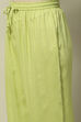 Coral Solid Straight Fit Palazzo image number 1