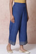 Indigo LIVA Palazzo Pants image number 2