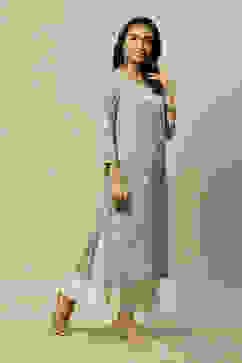 Green LIVA Straight Printed Kurta image number 4