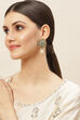 Green Alloy Earrings image number 3