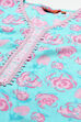 Aqua LIVA Woven Straight Kurta Suit Set image number 1