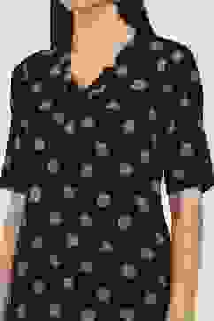 Black Rayon Straight Kurtas image number 1