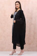 Black Cotton Stole image number 2