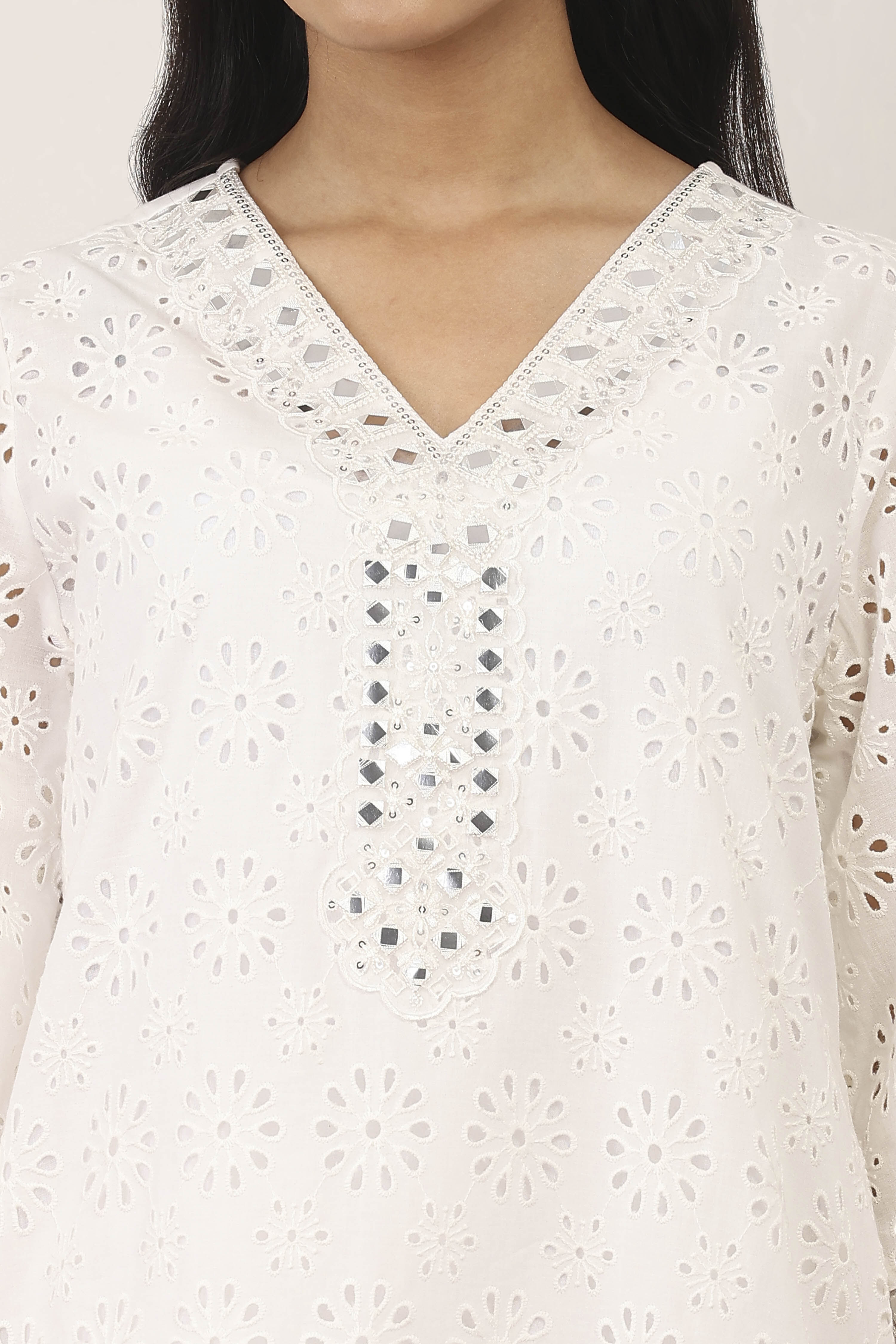 Pink Cotton Straight Suit Sets image number 1