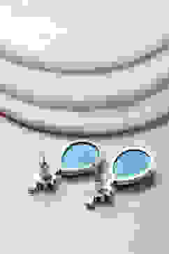 Turquoise Alloy Drop & Danglers image number 2