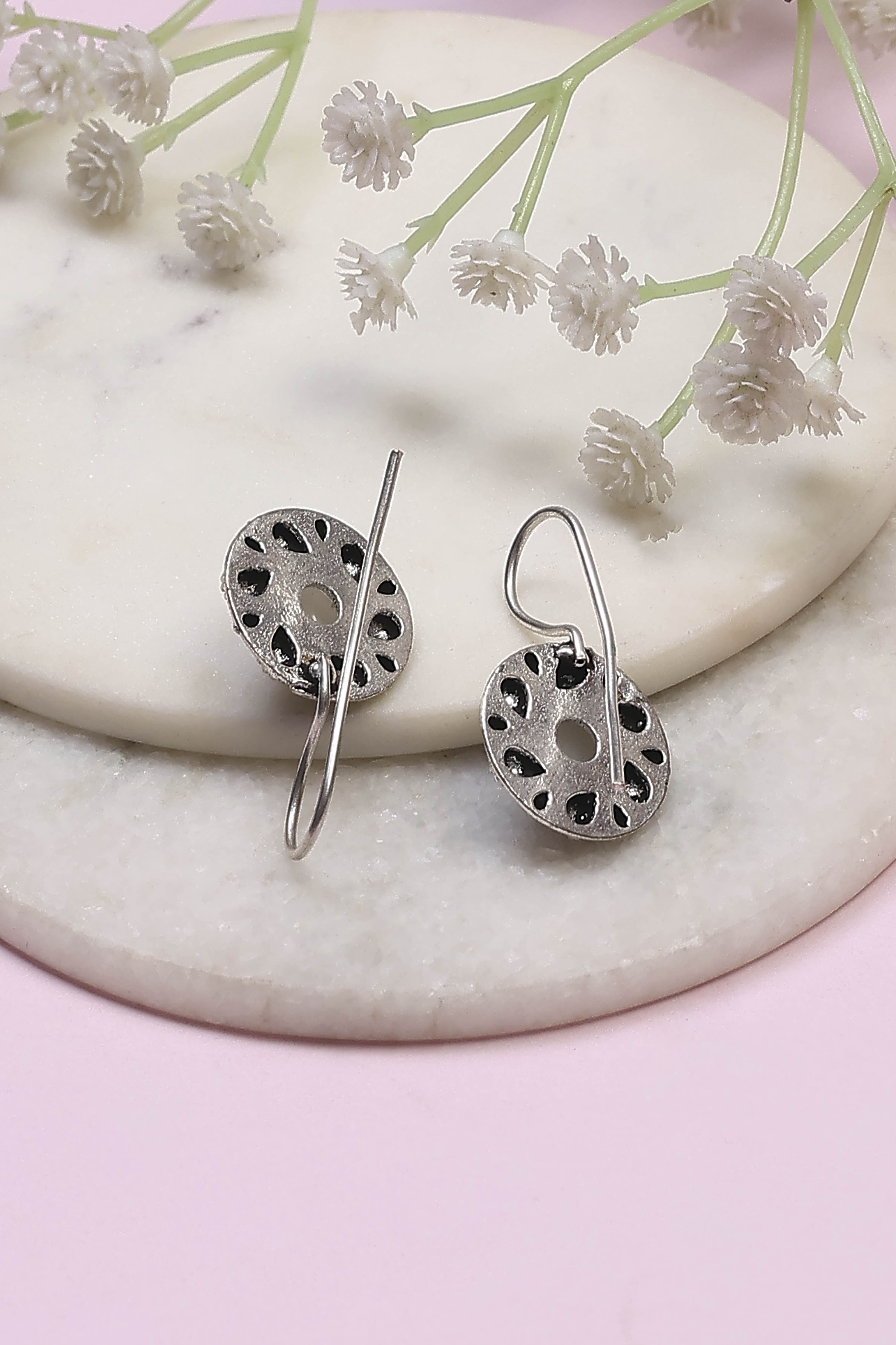 Pearl Brass Drop & Danglers image number 2