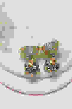 Pink Brass Jhumka image number 2