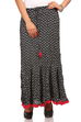 Black Cotton Skirt image number 0