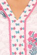 White Cotton Straight Kurta image number 4
