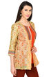 Orange Straight Polyester Indie Top image number 4