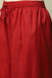 Teal Acrylic Straight Yarndyed Kurta Palazzo Suit Set image number 2