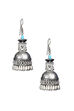 Light And Dark Blue Enamel Earrings image number 1