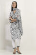 White Viscose Blend Straight Set image number 6
