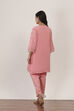 Pink Cotton Straight Suit Sets image number 4