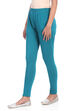 Teal Green Cotton Leggings image number 3