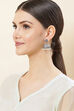 Silver Oxidised Brass Based Jhumkas image number 3
