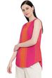 Pink Cotton Straight Top image number 2