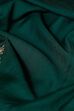 Green Viscose Blend A-Line Solid Suit Set image number 3