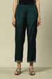Green Viscose Flared Printed Palazzo image number 5