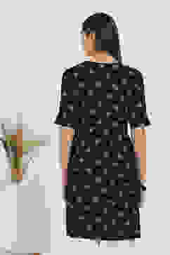 Black Rayon Straight Kurtas image number 3