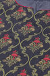 Blue Art Silk Straight Suit Set image number 1