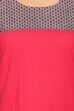 Pink Straight Cotton Kurta image number 4