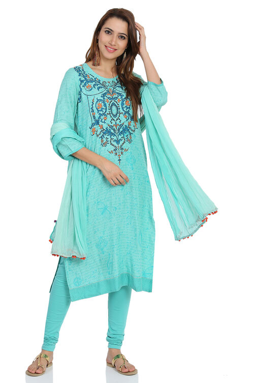 Turq Polyester Stoles image number 1