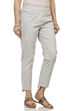 Grey Art Silk Slim Pants image number 2