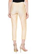 Off White Polyester Slim Pants image number 3