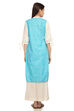 White Straight Cotton Kurta image number 5