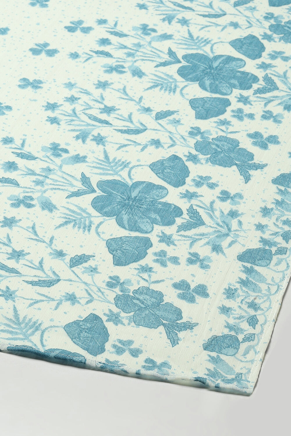 Blue Polyester Printed Dupatta image number 1