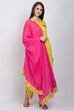 Pink Cotton Dupatta image number 0