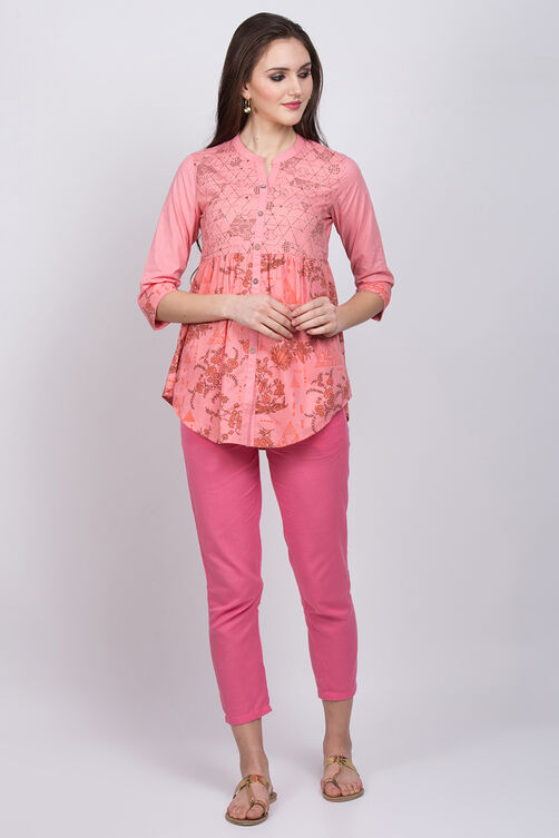 Peach Cotton Indie Top image number 3
