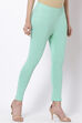 Mint Green Cotton Leggings image number 4