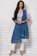 Indigo Cotton Dupatta image number 2