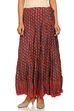 Indigo Cotton Skirt image number 0