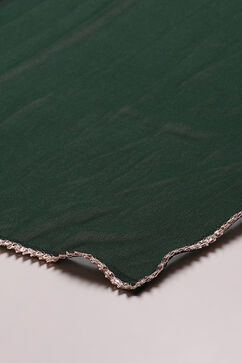 Green Art Silk Dupatta image number 1
