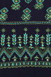 Dark Blue Straight Viscose Indie Top image number 1