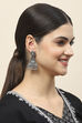 Oxidised Alloy Earrings image number 3