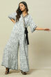 Off White LIVA Straight Jumpsuit image number 0