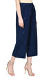 Indigo Cotton Fusion Pants image number 3