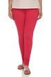 Red Cotton Churidar image number 6