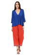 Orange Poly Cotton Culottes image number 1
