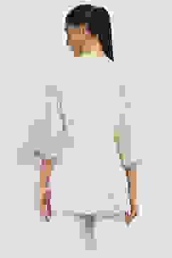 Olive Viscose Rayon Straight Kurti image number 3