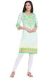 Green Straight Kurta image number 0