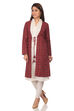 Mustard Straight Cotton Jacket image number 3